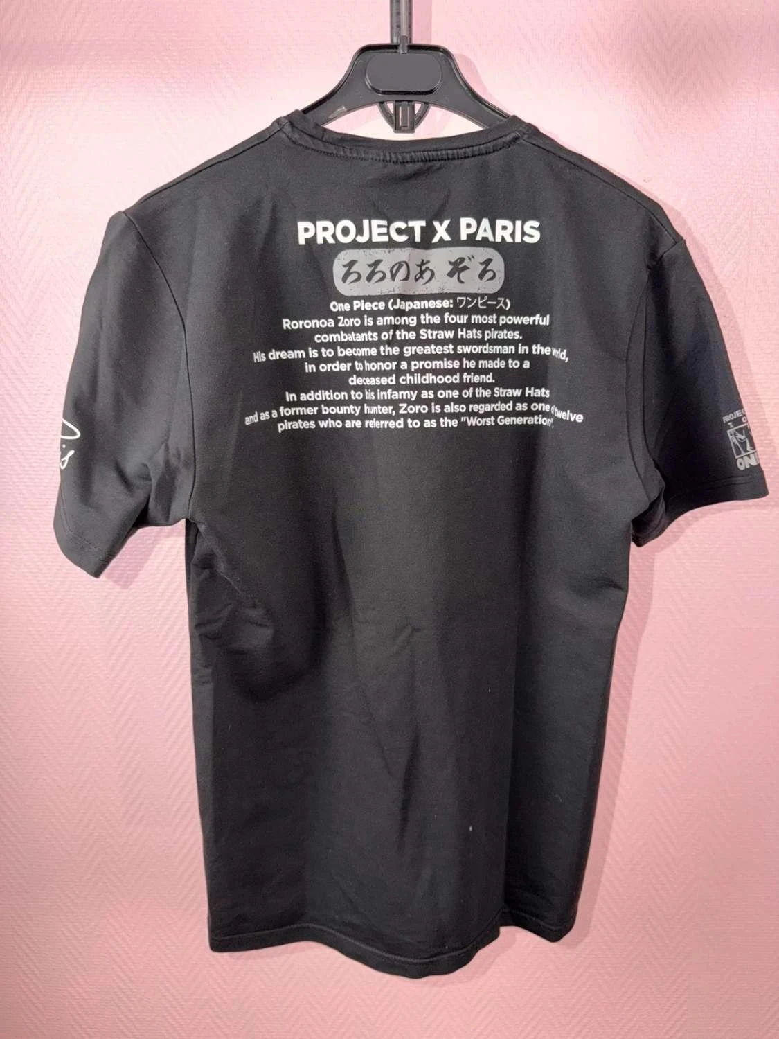 Camiseta One Piece Project X Paris limpa – photo 5